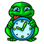 Игрушки: Часы-лягушонок