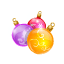 Разноцветные стеклянные шарики