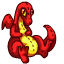 Игрушки: Красный плюшевый Иллюзавр