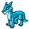 Мини-питомец Голубая собака