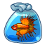 Рыбки: Апельсиблоковая Рыбабочка