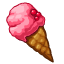 Десерт: Ягодное мороженое