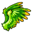 Золочёные зелёные крылья