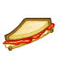 Готовые блюда: Сэндвич с ветчиной