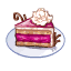 Десерт: Ягодный торт с шоколадом