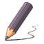 Серый карандаш