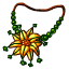 Украшения и аксессуары: Ожерелье с цветком медойи