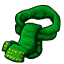 Зеленый бабушкин шарфик