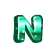 Мерцающая буква N