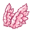 Розовые пушистые крылышки