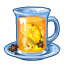 Напитки: Чай с имбирём и лимоном