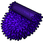 Предметы интерьера: Фиолетовый мохнатый ковёр