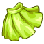 Одежда: Неоновая зеленая юбка