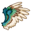 Внешность: Крылья Сойки-пересмешницы